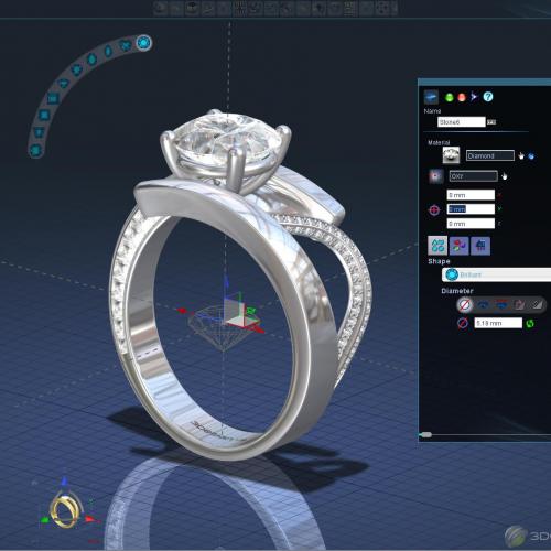 3Design 3D sieraden CAD-software
